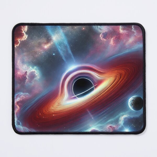 Item preview, Black Hole with Vibrant Nebula designed and sold by shefo99.