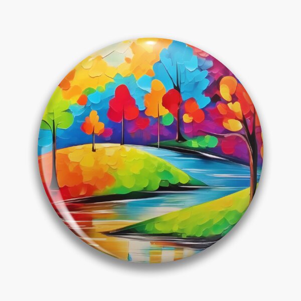 Item preview, Vibrant Dreamscape Autumn's Symphony Art designed and sold by Health And Fitness Posts e-Store.