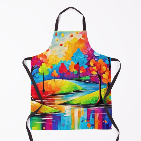 Item preview, Vibrant Dreamscape Autumn's Symphony Art designed and sold by Health And Fitness Posts e-Store.