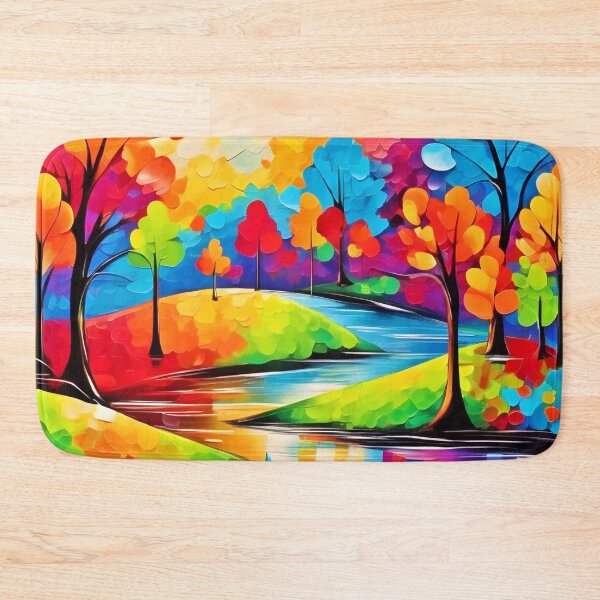 Item preview, Vibrant Dreamscape Autumn's Symphony Art designed and sold by Health And Fitness Posts e-Store.