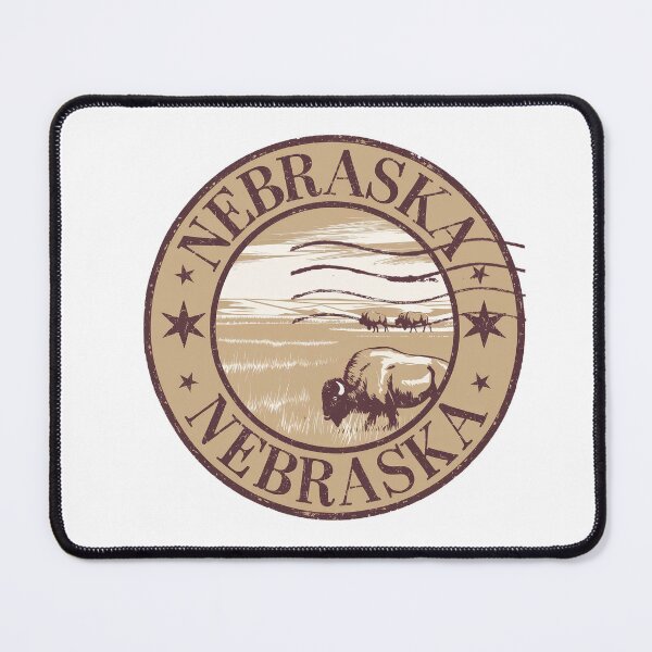 Item preview, United States on stamps - Nebraska designed and sold by CleanDecor.