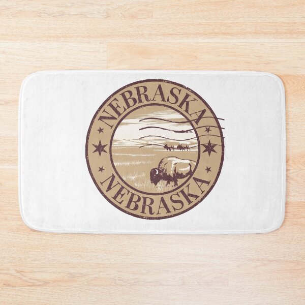 Item preview, United States on stamps - Nebraska designed and sold by CleanDecor.