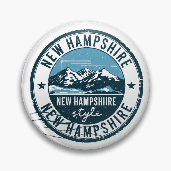 Item preview, United States on stamps - New Hampshire designed and sold by CleanDecor.
