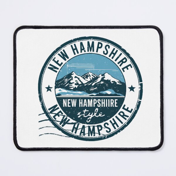 Item preview, United States on stamps - New Hampshire designed and sold by CleanDecor.