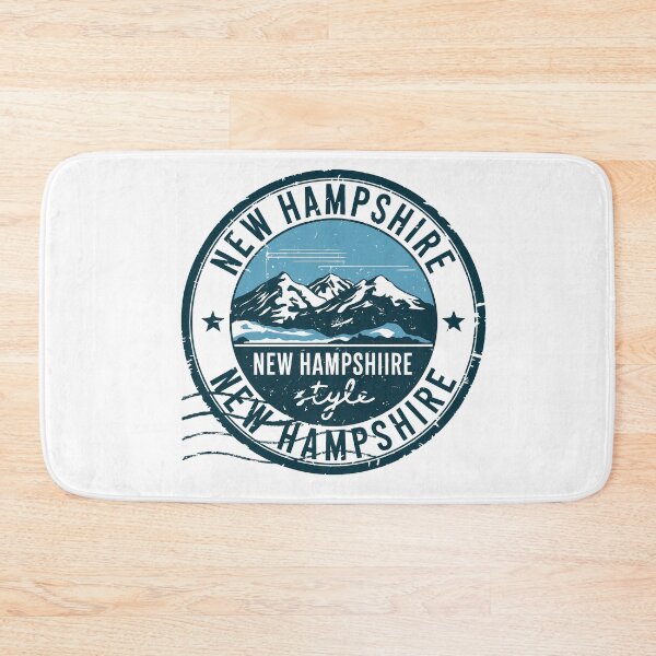 Item preview, United States on stamps - New Hampshire designed and sold by CleanDecor.