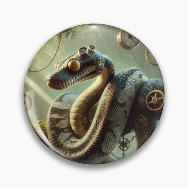 Artikelvorschau, Steampunk Freeway Königspython entworfen und verkauft von Sillytoe.