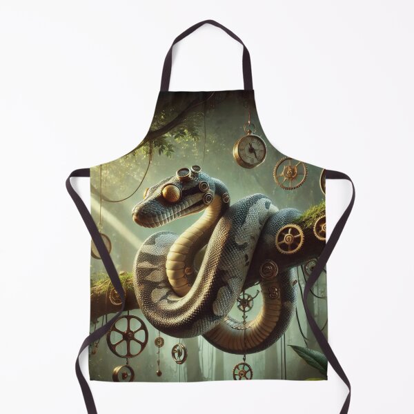 Item preview, Steampunk Freeway Ball Python designed and sold by Sillytoe.