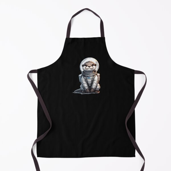 Item preview, Otter This World Astronaut Space Watercolor designed and sold by TomFrontierArt.