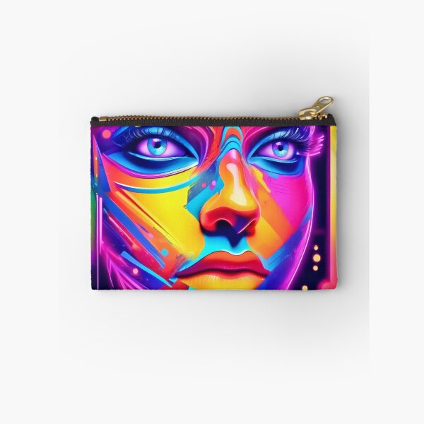 Item preview, Electric Dreamscape Psychedelic Portrait designed and sold by Health And Fitness Posts e-Store.