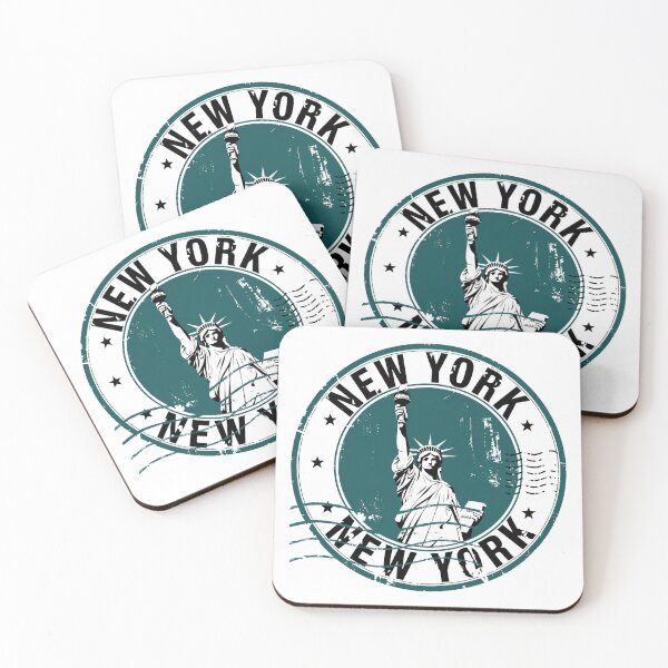 Item preview, United States on stamps - New York designed and sold by CleanDecor.