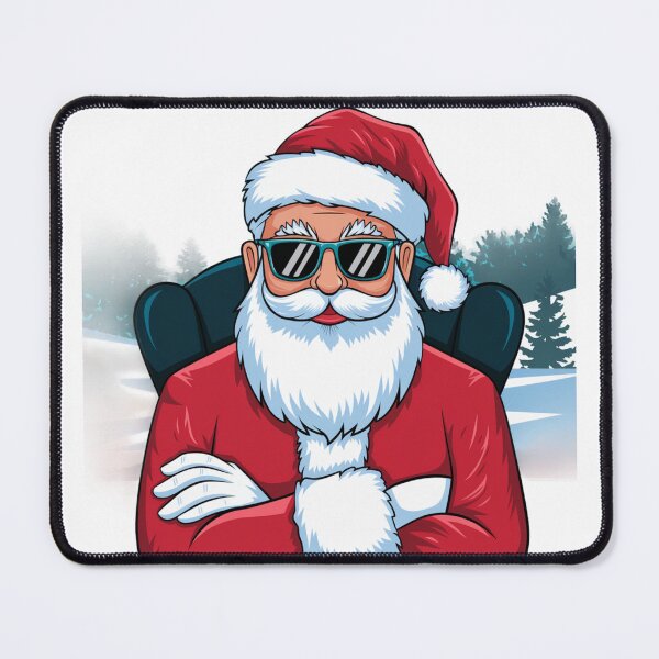 Item preview, Cool Santa designed and sold by FunkyCatDesigns.