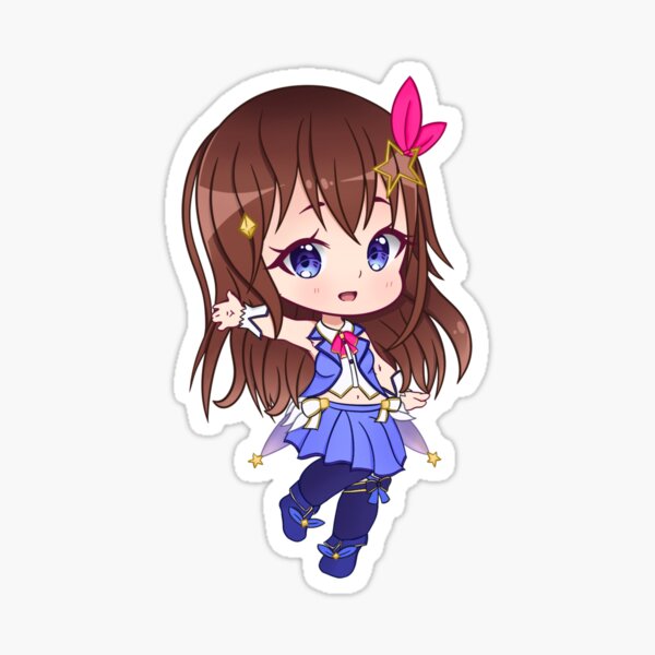 Vista previa del artículo con la obra «Tokino Sora Hololive Chibi», diseñado y vendido por Racheya.