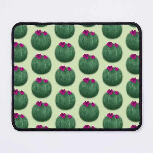 Item preview, Cactus with pink flowers designed and sold by Zorrianna.