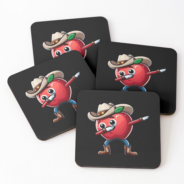 Item preview, Dabbing Apple Cowboy Apple Lovers designed and sold by Artistoos.