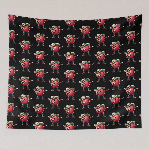 Item preview, Dabbing Apple Cowboy Apple Lovers designed and sold by Artistoos.