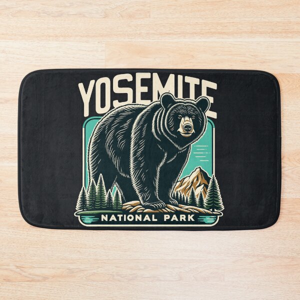 Item preview, Black Bear Yosemite National Park designed and sold by RayCrimson.