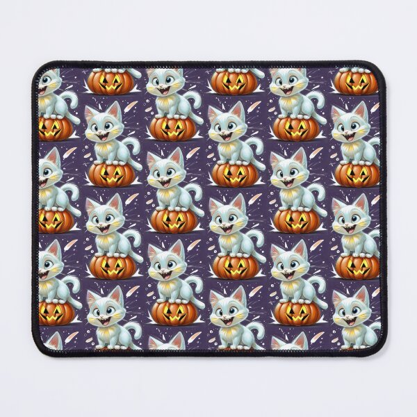 Item preview, Adorable Halloween Kitten on Pumpkin - Cute Spooky Vibes designed and sold by Cherry-Cat.