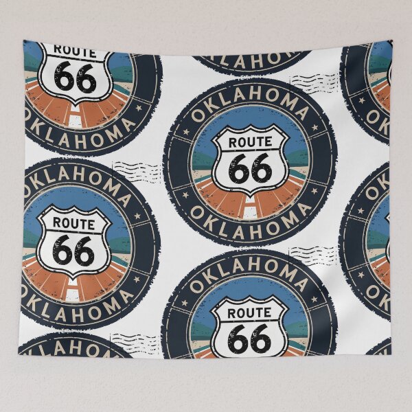 Item preview, United States on stamps - Oklahoma designed and sold by CleanDecor.