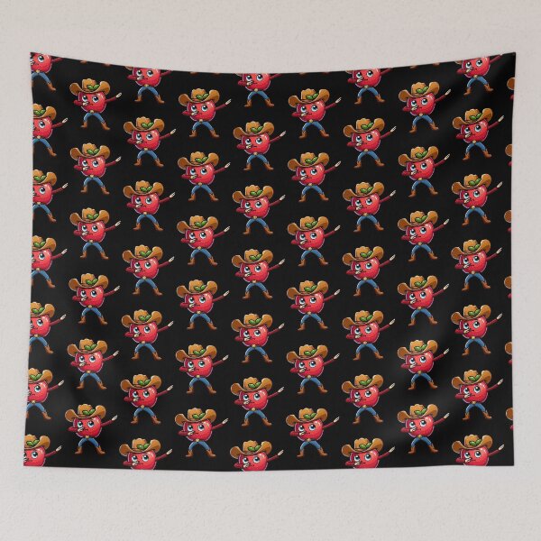 Item preview, Cute Dabbing Apple Cowboy Apple Lovers designed and sold by Artistoos.