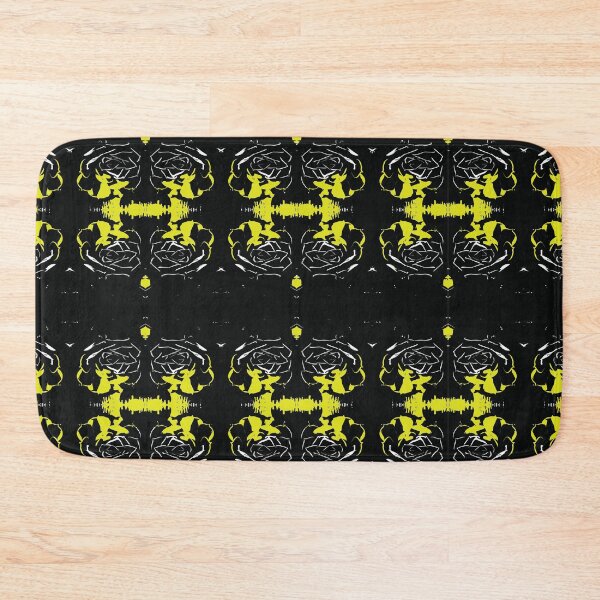 Item preview, Ornament Pattern Abstract Black-Yellow Colors-simple vintage abstract colors 72 designed and sold by StudioViArt.