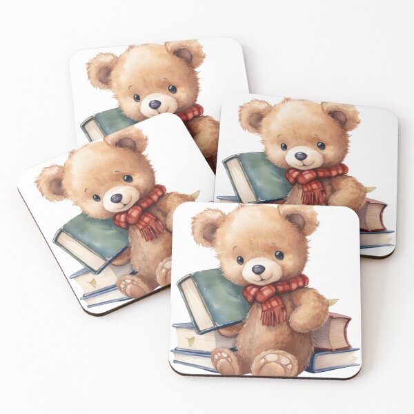 Item preview, Bear with Books designed and sold by FunnyShoppyy.