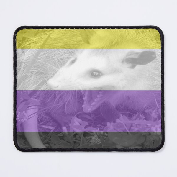 Item preview, Non-binary Screaming Opossum designed and sold by LiamFlavin.