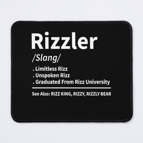 Item preview, Rizzler Definition Unspoken Rizz Meme Rizzly Bear designed and sold by Rahjihan.