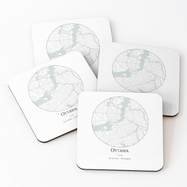 Item preview, Topography of Ottawa designed and sold by JohnnysHeath.