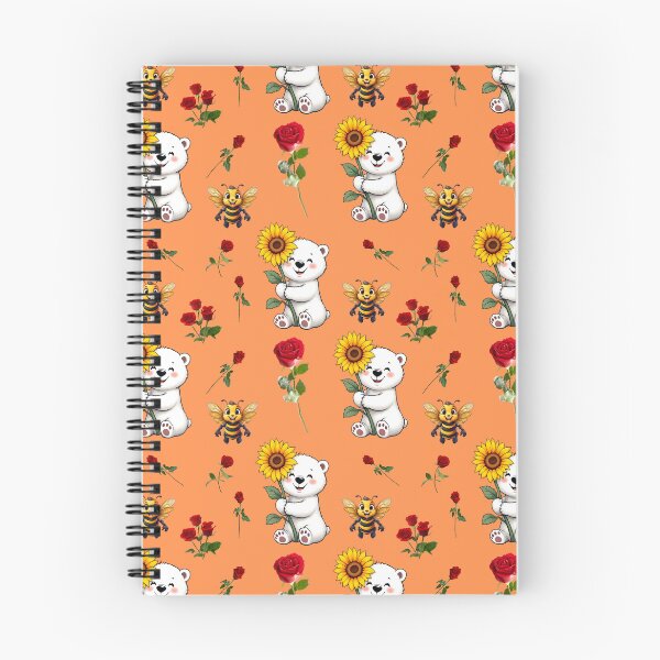 Item preview, Bees, Bears, Roses and Sunflowers Pattern designed and sold by Grang Art Artistic Designs.