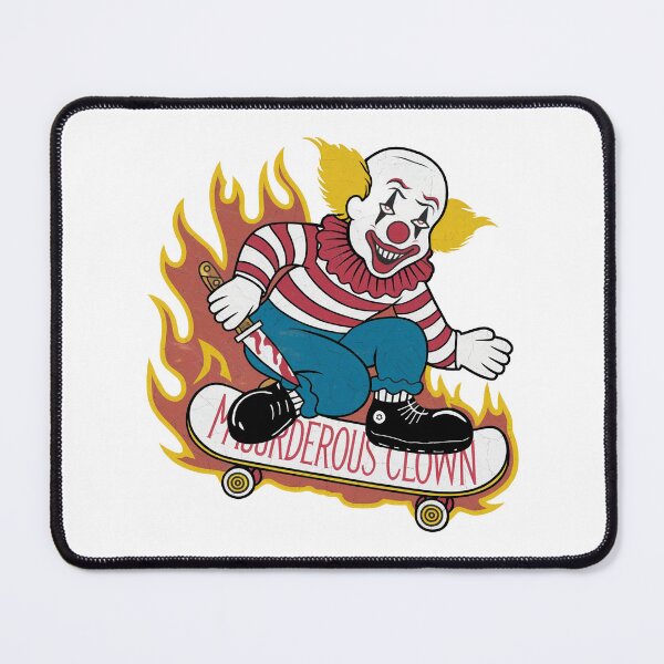 Item preview, Moorderous Clown Sticker designed and sold by lemurdesigns.