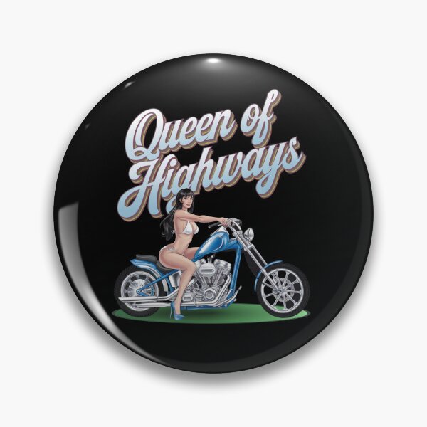 Item preview, Queen of highways - Biker babe alert - Hotter than asphalt - Wild hearts ride designed and sold by JansenGS.