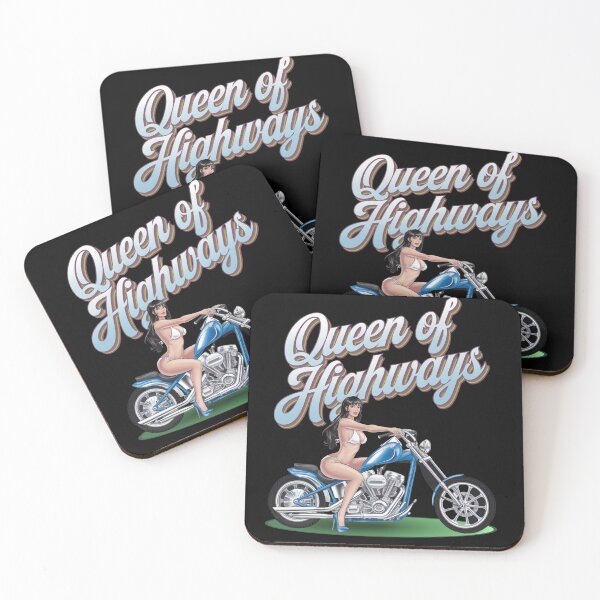 Item preview, Queen of highways - Biker babe alert - Hotter than asphalt - Wild hearts ride designed and sold by JansenGS.