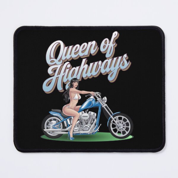 Item preview, Queen of highways - Biker babe alert - Hotter than asphalt - Wild hearts ride designed and sold by JansenGS.