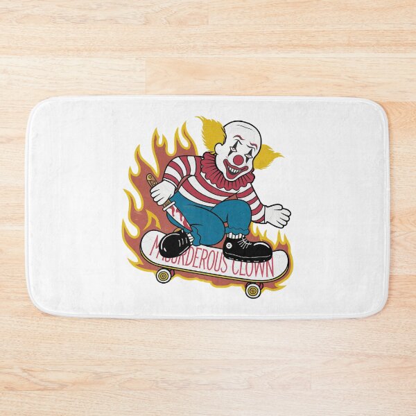 Item preview, Moorderous Clown Sticker designed and sold by lemurdesigns.