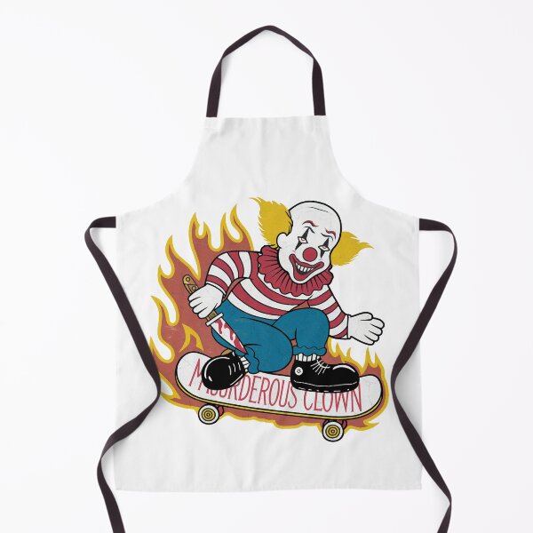 Item preview, Moorderous Clown Sticker designed and sold by lemurdesigns.