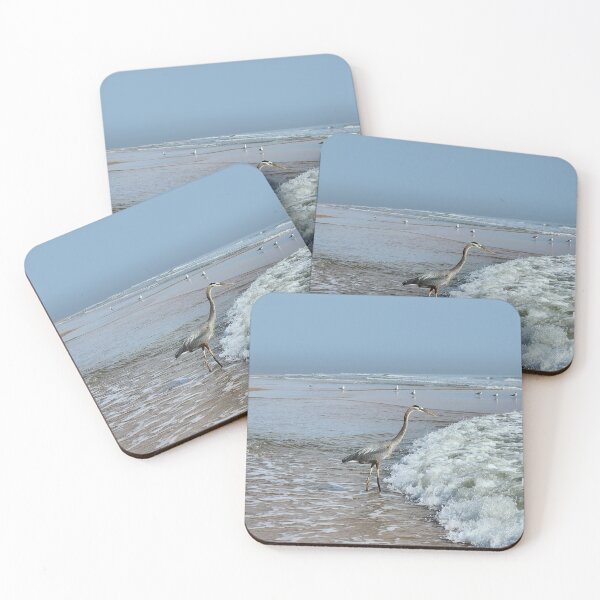 Item preview, HERON ON THE BEACH - 2 designed and sold by EstelleCress.