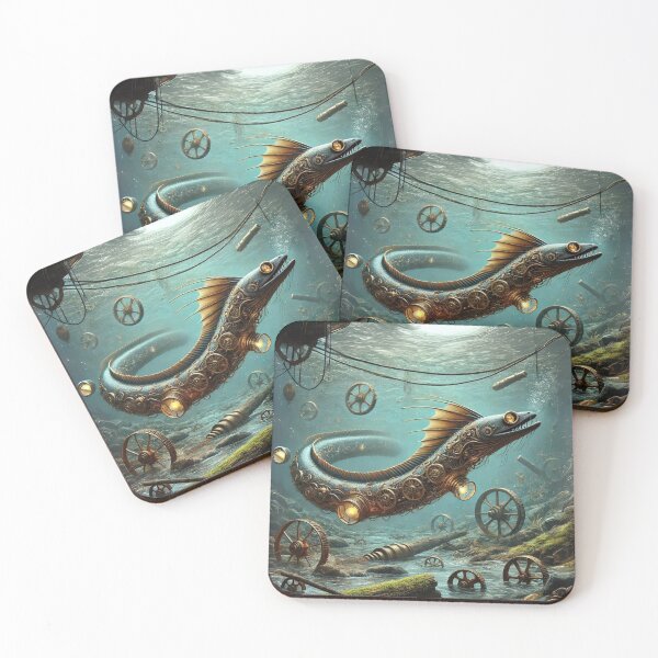 Item preview, Steampunk Freshwater Eel designed and sold by Sillytoe.