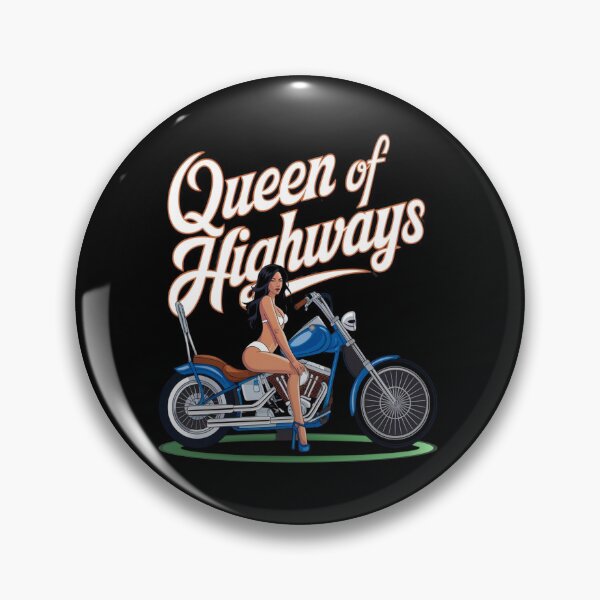 Item preview, Queen of highways - Biker babe alert - Hotter than asphalt - Wild hearts ride designed and sold by JansenGS.