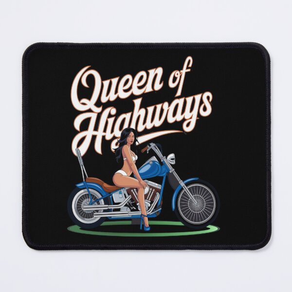 Item preview, Queen of highways - Biker babe alert - Hotter than asphalt - Wild hearts ride designed and sold by JansenGS.