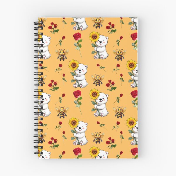 Item preview, Bees, Bears, Roses and Sunflowers Pattern designed and sold by Grang Art Artistic Designs.