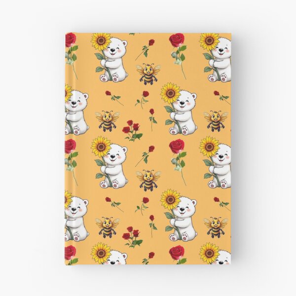 Item preview, Bees, Bears, Roses and Sunflowers Pattern  designed and sold by Grang Art Artistic Designs.