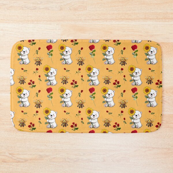 Item preview, Bees, Bears, Roses and Sunflowers Pattern designed and sold by Grang Art Artistic Designs.