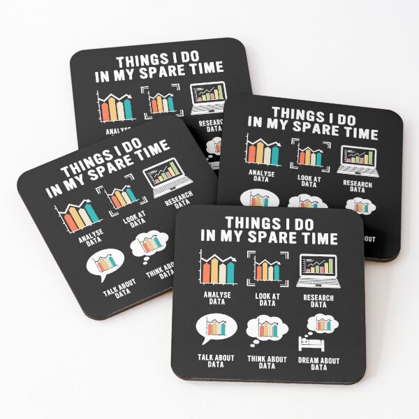 Item preview, Data Analyst Statistic Scientist Funny Data Engineer Nerd designed and sold by Rahjihan.
