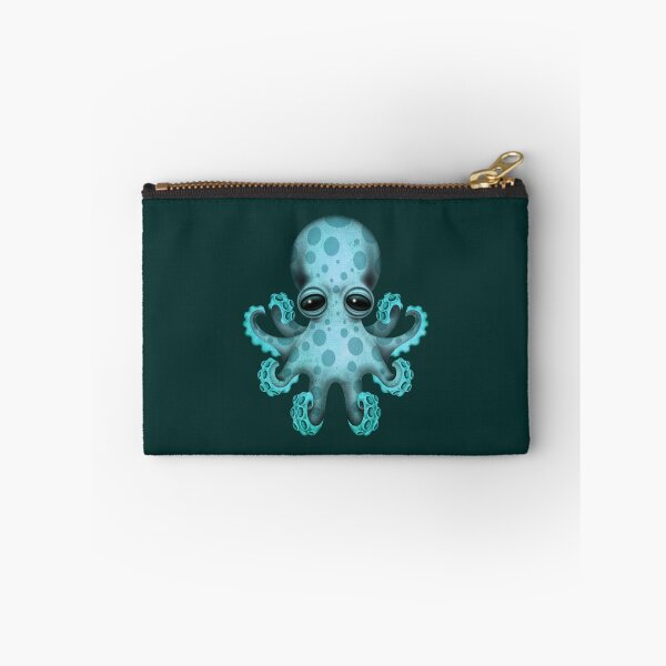 Item preview, Cute Blue Baby Octopus designed and sold by JeffBartels.