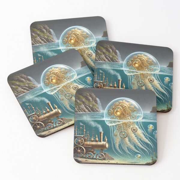 Item preview, Steampunk Freshwater Jellyfish designed and sold by Sillytoe.