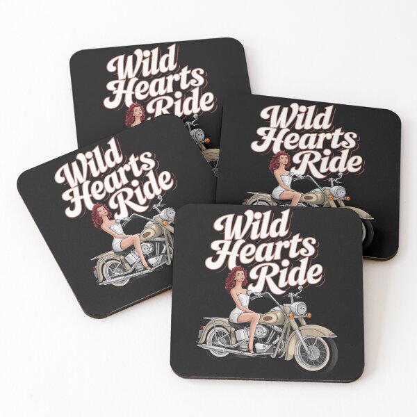 Item preview, Wild hearts ride - Queen of highways - Biker babe alert - Hotter than asphalt designed and sold by JansenGS.