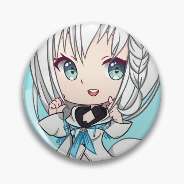 Item preview, Shirakami Fubuki Hololive Chibi designed and sold by Racheya.