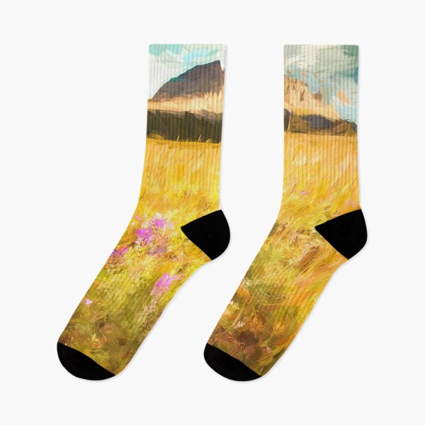 Item preview, 2 Dog Flats with Lupine Glacier National Park X101 designed and sold by RichFrancoCars.