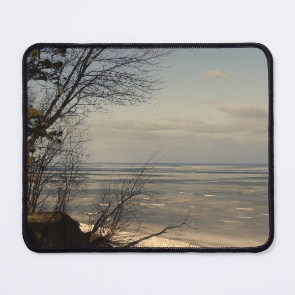 Item preview, Sepia-Tinted Lake Michigan Bluff designed and sold by CountyKent.