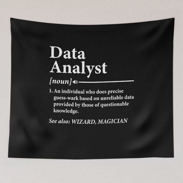 Item preview, funny data analyst definition data scientist designed and sold by Rahjihan.